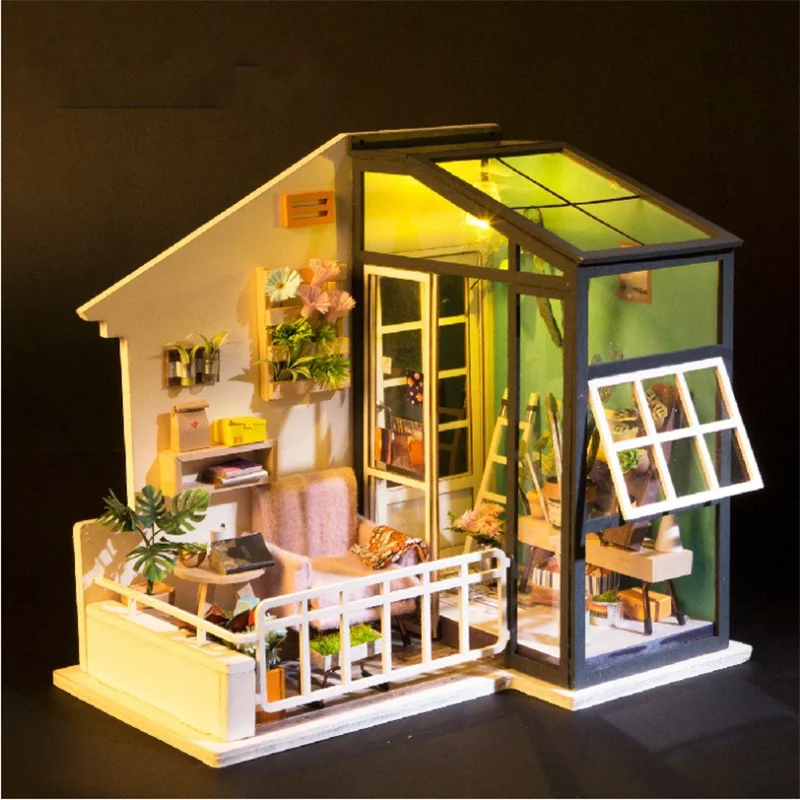 DIY doll house hand art house hand assembled model box villa doll house creative lover gift birthday gift 246
DIY doll house hand art house hand assembled model box villa doll house creative lover gift birthday gift 246