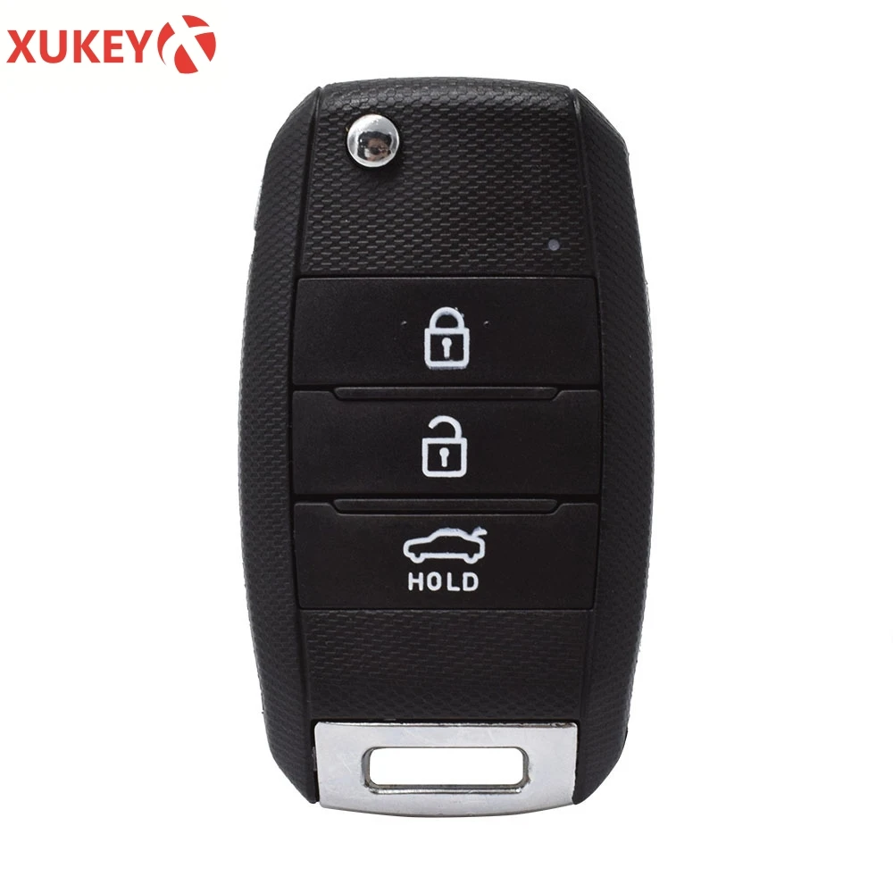 

3 Button Car Remote Key Fob Shell Case For Kia K2 K3 K5 Carens Ceed Sorento Optima Picanto Rio Soul Cerato Rando Forte Sportage