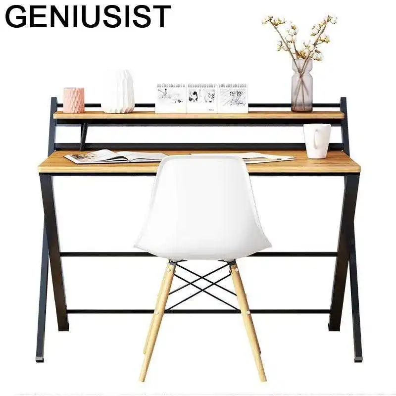 

Mueble Stand Dobravel Pliante Escritorio Tavolo Scrivania Notebook Office Furniture Tablo Bedside Mesa Study Table Computer Desk