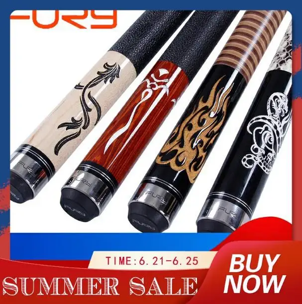 FURY New Billiard LE Series Pool Cue 11.75mm Tip 13mm Tip North America Maple Billard Cue High-quality Professional Kit China
FURY New Billiard LE Series Pool Cue 11.75mm Tip 13mm Tip North America Maple Billard Cue High-quality Professional Kit China
