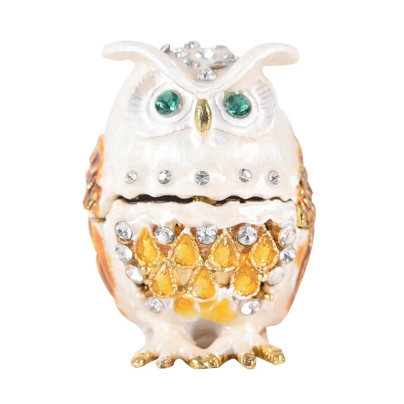LXAE Hand Painted Decorative Hinged Jewelry Trinket Box Owl Series Jewelry Organizer Home Decor Best Ornament Your Collection
LXAE Hand Painted Decorative Hinged Jewelry Trinket Box Owl Series Jewelry Organizer Home Decor Best Ornament Your Collection