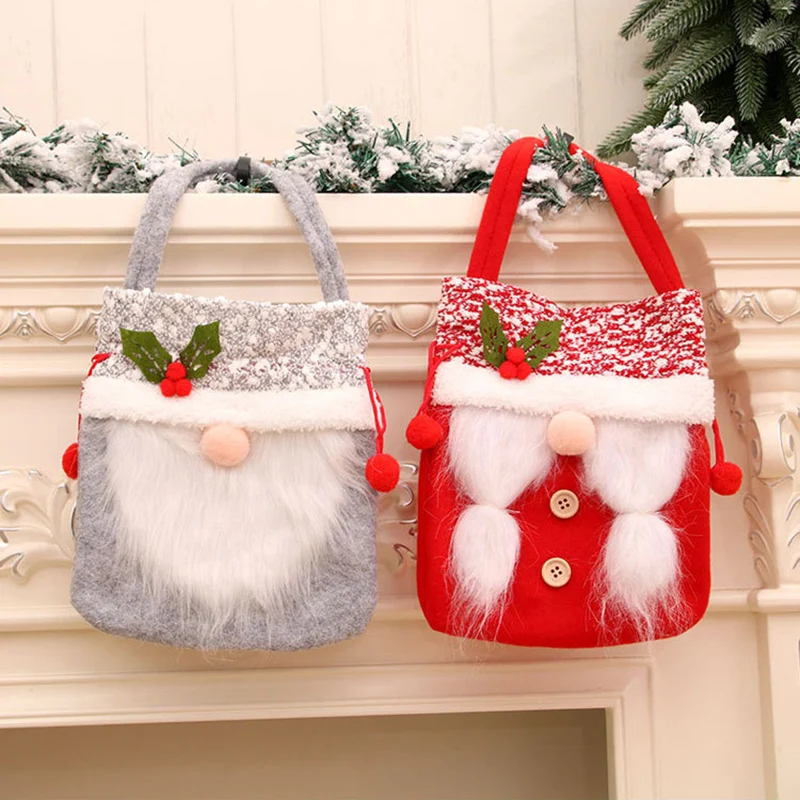Christmas Candy Bag Portable Drawstring Gift Bag Multipurpose Storage Bag for Carnival Masquerade Parties TH
Christmas Candy Bag Portable Drawstring Gift Bag Multipurpose Storage Bag for Carnival Masquerade Parties TH