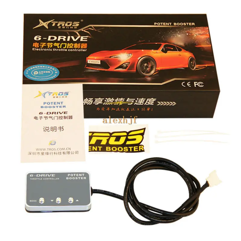 Электронный контроллер дроссельной заслонки TROS Potent Booster II 6 Drive, ультратонкий, TS-510 для Opel Vauxhall Astra 2000 + и т. Д. 
Электронный контроллер дроссельной заслонки TROS Potent Booster II 6 Drive, ультратонкий, TS-510 для Opel Vauxhall Astra 2000 + и т. Д.