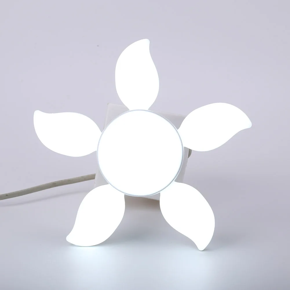 45/50/55W 6500K LED Garage Lamp E27 Lamp Head Deformable Folding Adjustable Ceiling Lamp Workshop Lights Flower Light Decoration
45/50/55W 6500K LED Garage Lamp E27 Lamp Head Deformable Folding Adjustable Ceiling Lamp Workshop Lights Flower Light Decoration