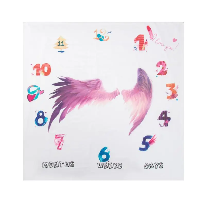 Baby Milestone Blanket Newborn Photo Background Cloth Infants Monthly Record Growth Swaddle Wrap Photography Prop H9EF
Baby Milestone Blanket Newborn Photo Background Cloth Infants Monthly Record Growth Swaddle Wrap Photography Prop H9EF
