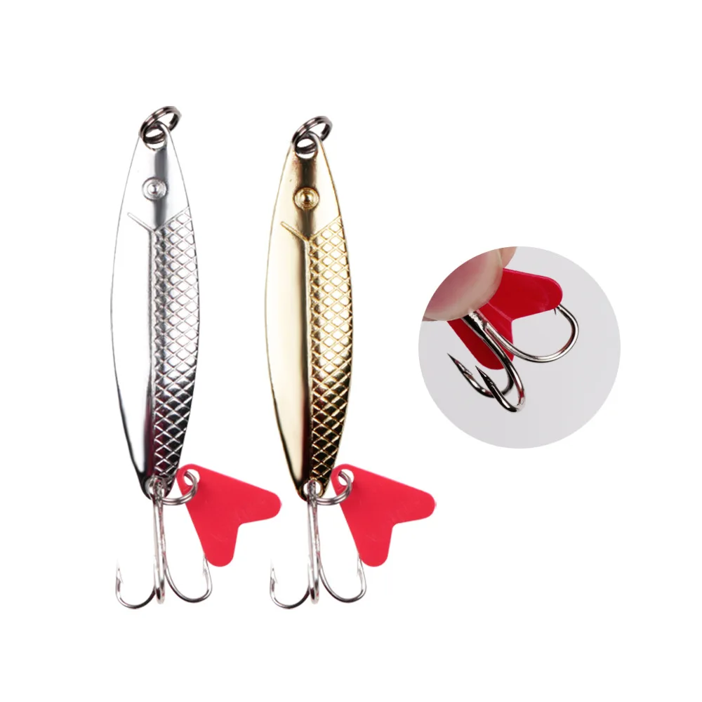 1pcs 9g/6cm Fishing lure metal sequins fake bait bionic simulation pseudo isca artificial peche en mer | Спорт и развлечения