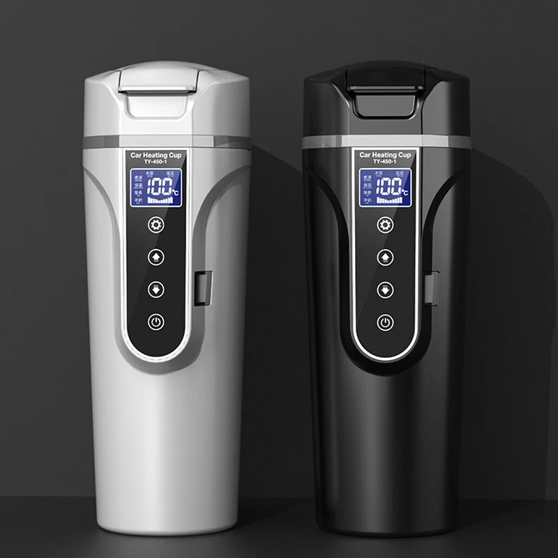 12V 24V Portable Car Heating Cup Stainless Steel Cup Warmer Car Water Kettle Coffee Mug LCD Display Temperature
12V 24V Portable Car Heating Cup Stainless Steel Cup Warmer Car Water Kettle Coffee Mug LCD Display Temperature