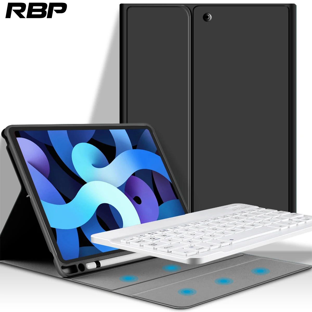 2021 Keyboard Case for iPad Air 10.9 Inch 4th Gen Detachable Wireless Bluetooth Keyboard Case Pencil Holder for Ipad Air 4 Cover 
2021 Keyboard Case for iPad Air 10.9 Inch 4th Gen Detachable Wireless Bluetooth Keyboard Case Pencil Holder for Ipad Air 4 Cover