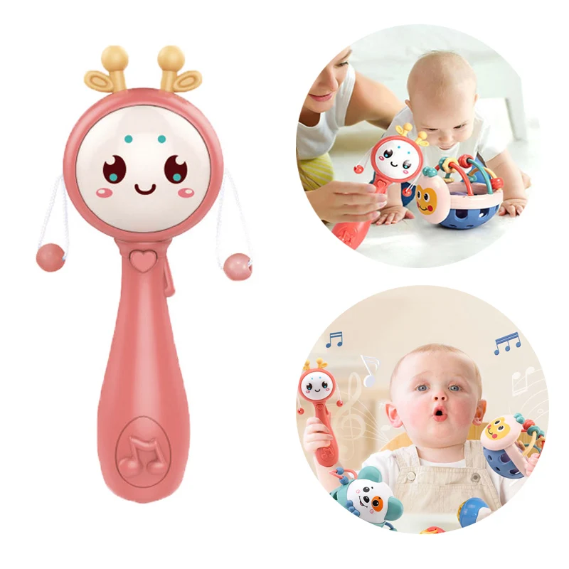 Baby Crib Bed Bell Toy Battery Operated Deer Baby Rattle Education Toy For 0-12 Months Newborn Teether Rattle Infant Hand Bell
Baby Crib Bed Bell Toy Battery Operated Deer Baby Rattle Education Toy For 0-12 Months Newborn Teether Rattle Infant Hand Bell