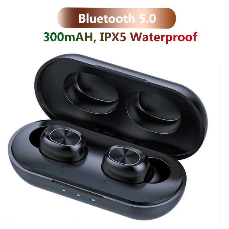 TWS Bluetooth Earphones Streo Wireless Earbuds with Wireless Charging Case 3D Stereo Sound IPX5 Waterproof Whit Charging Box
TWS Bluetooth Earphones Streo Wireless Earbuds with Wireless Charging Case 3D Stereo Sound IPX5 Waterproof Whit Charging Box