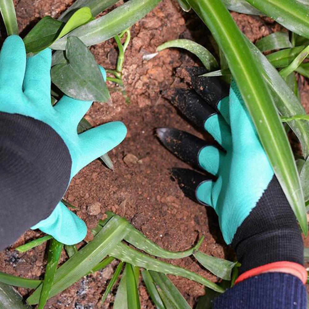 1Pair Green Garden Gloves ABS Plastic Garden Genie Rubber Gloves With Claws Quick Easy to Dig and Plant for Digging Planting
1Pair Green Garden Gloves ABS Plastic Garden Genie Rubber Gloves With Claws Quick Easy to Dig and Plant for Digging Planting