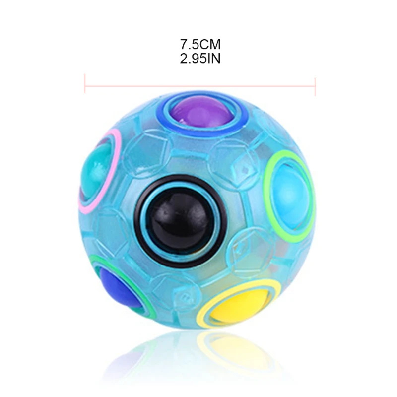 Finger Cube Magical Ball Puzzle Education Hand Exercise 3D Jigsaw Interactive Miniature Novelty Toy for Stress Release
Finger Cube Magical Ball Puzzle Education Hand Exercise 3D Jigsaw Interactive Miniature Novelty Toy for Stress Release
