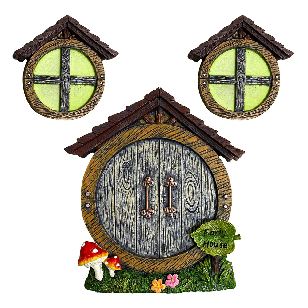Fairy Doors And Windows Of Trees Garden Children's Gum Sculpture Garden Decoration Outdoor Jardineria Decoracion Sculptures
Fairy Doors And Windows Of Trees Garden Children's Gum Sculpture Garden Decoration Outdoor Jardineria Decoracion Sculptures