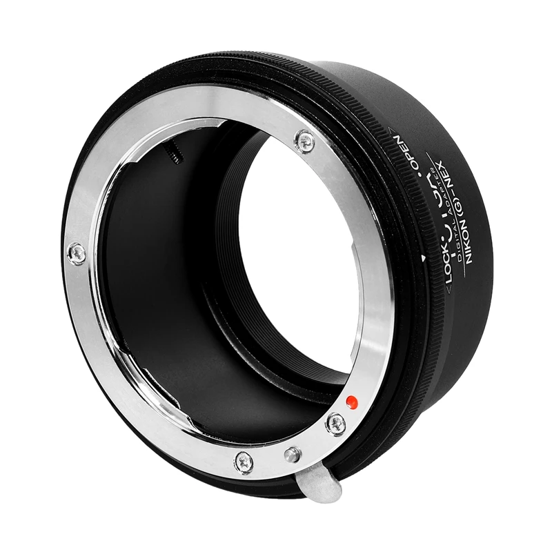 FOTGA Lens Adapter Ring for Nikon AI AF-S G Lens for Sony E-Mount NEX3 NEX-5 5N 5R C3 NEX6 NEX7
FOTGA Lens Adapter Ring for Nikon AI AF-S G Lens for Sony E-Mount NEX3 NEX-5 5N 5R C3 NEX6 NEX7