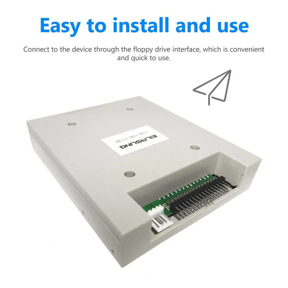 Durable High-quality Floppy Drive to USB Emulator Compact Floppy Drive Emulator Internal for Computer
Durable High-quality Floppy Drive to USB Emulator Compact Floppy Drive Emulator Internal for Computer