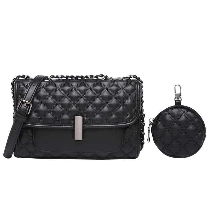 Ladies Leather Chain Bag 2021 Autumn and Winter New Authentic Female Bag Fashion All-match Single Shoulder Messenger Small Bag
Ladies Leather Chain Bag 2021 Autumn and Winter New Authentic Female Bag Fashion All-match Single Shoulder Messenger Small Bag