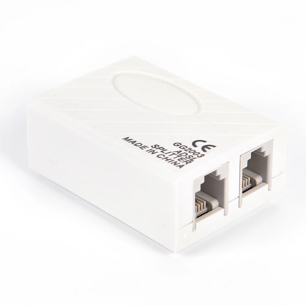 Телефонный кабель RJ11 линия ADSL модем Широкополосный телефонный линейный фильтр сплиттер
Телефонный кабель RJ11 линия ADSL модем Широкополосный телефонный линейный фильтр сплиттер