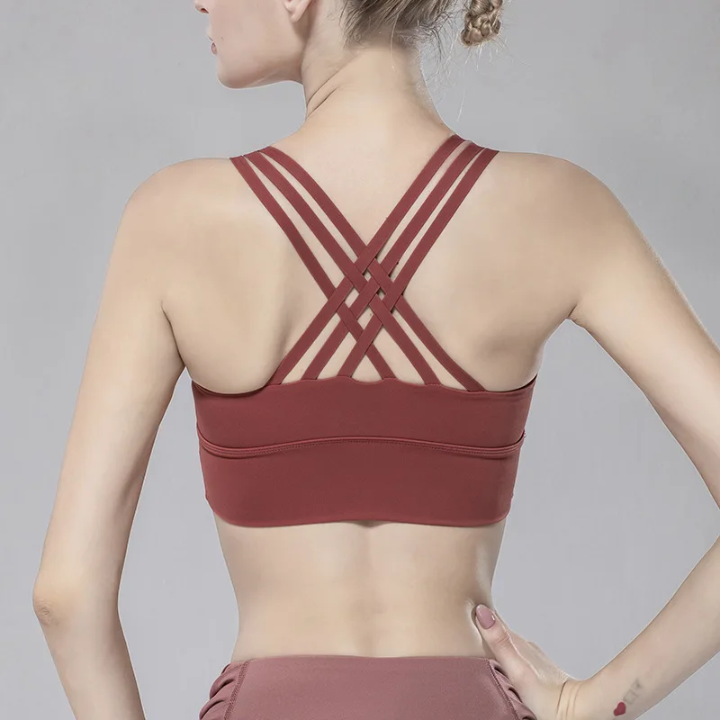 2020 Push Up Gym Workout Bras Women High Impact Soft Nylon Dance Yoga Sports Bras Top Athletic Tank Top
2020 Push Up Gym Workout Bras Women High Impact Soft Nylon Dance Yoga Sports Bras Top Athletic Tank Top