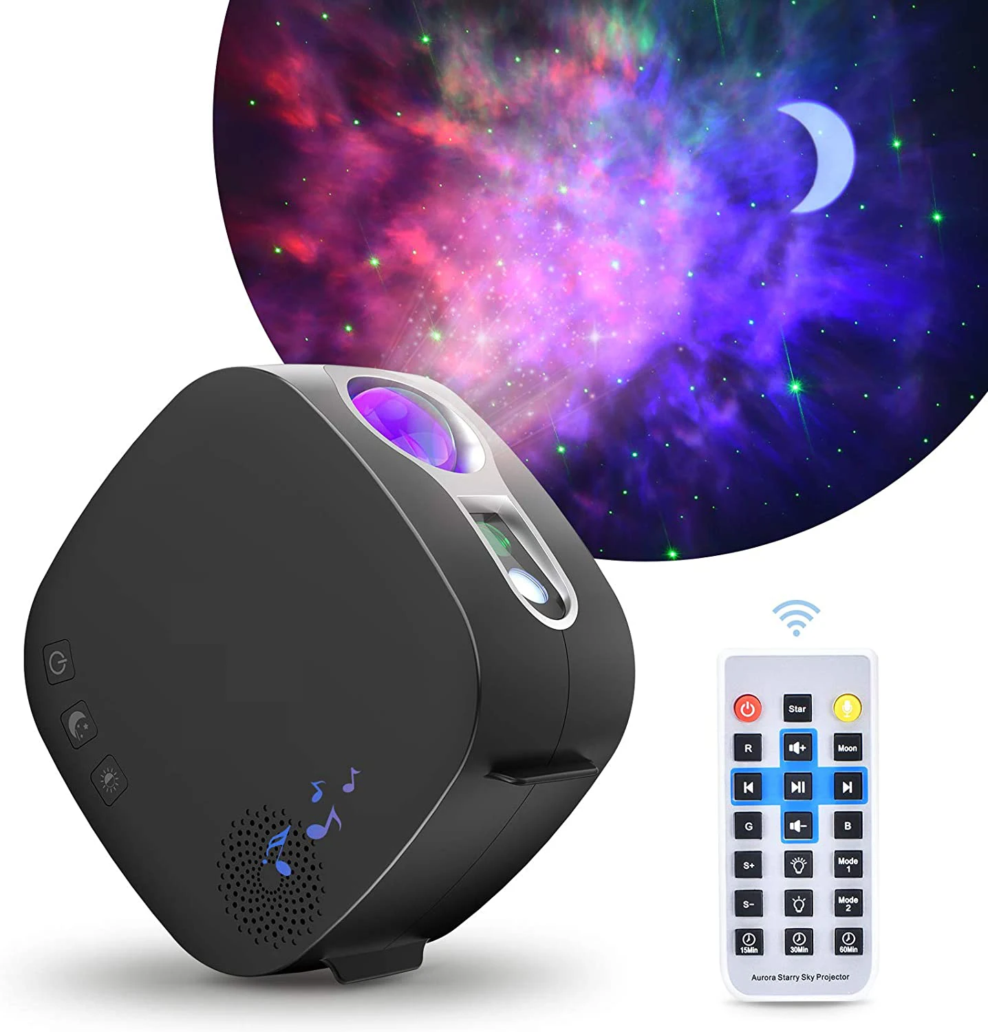 Star Projector Moon Nebula Galaxy Night Light Projector With Bluetooth Speaker Remote Control Starry Sky Projector Party Lamp
Star Projector Moon Nebula Galaxy Night Light Projector With Bluetooth Speaker Remote Control Starry Sky Projector Party Lamp