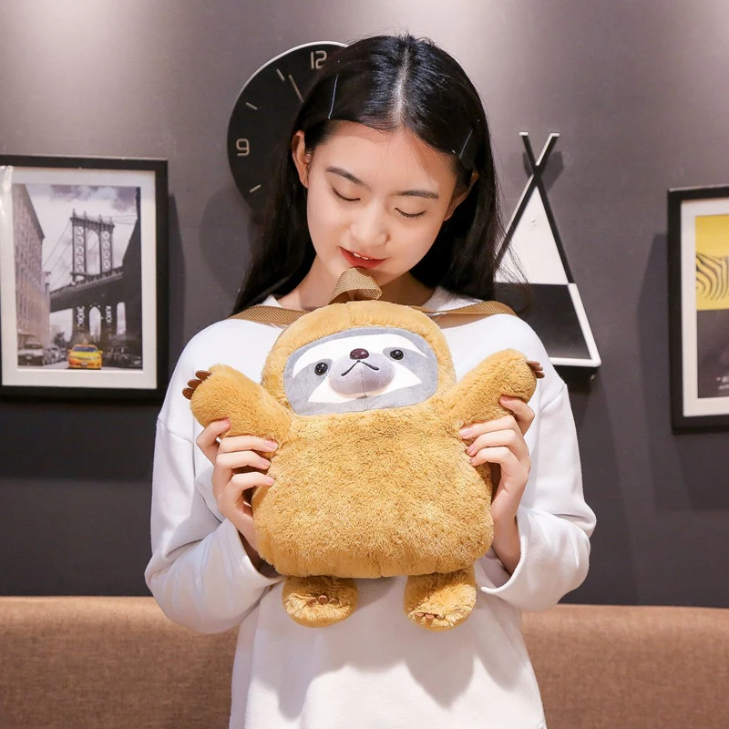 Cute Cartoon Sloth Plush Toy Backpack Animal Stuffed Toy Children Backpack Birthday Gift
Cute Cartoon Sloth Plush Toy Backpack Animal Stuffed Toy Children Backpack Birthday Gift
