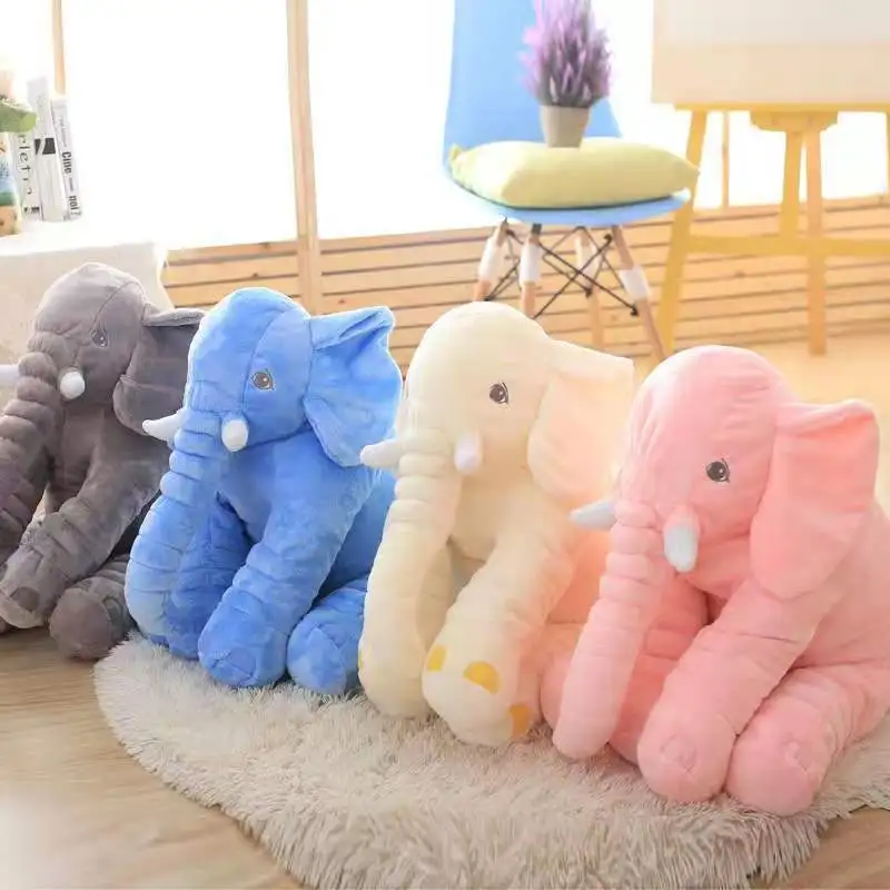 

Детская мягкая подушка-Слон 40 см/60 см, большая игрушка-слон, мягкие игрушки-животные, плюшевые игрушки, детская плюшевая кукла, детские игруш...