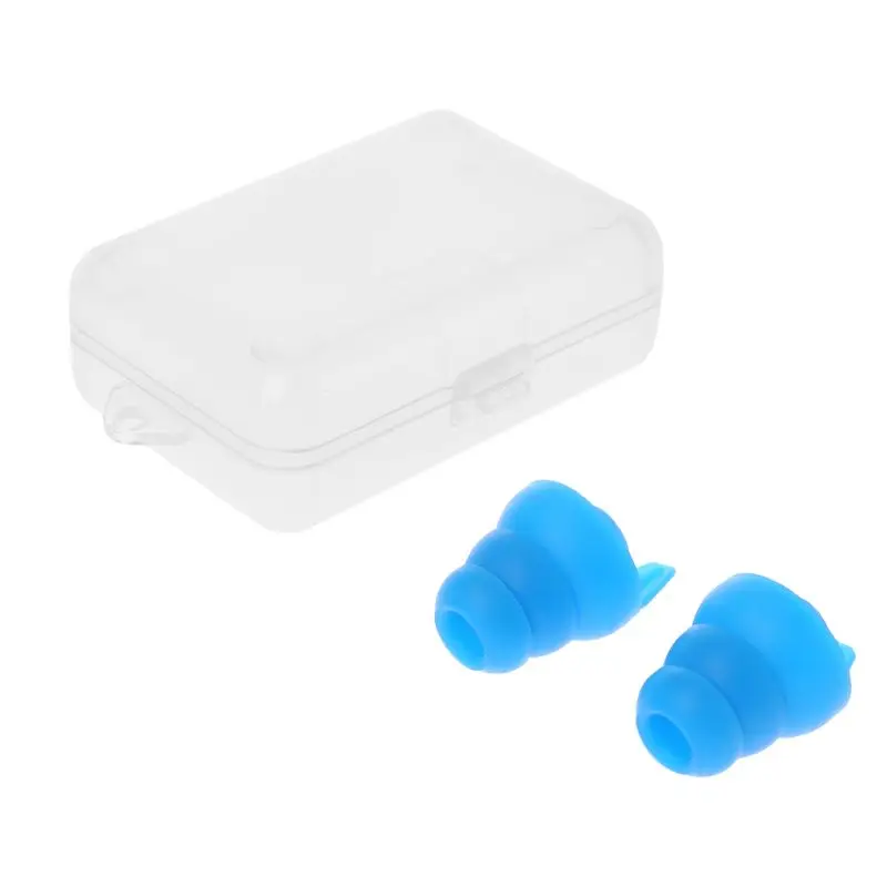 1 Pair Silicone Earplugs Noise Cancelling Ear Plugs Hearing Protection 5 colors
1 Pair Silicone Earplugs Noise Cancelling Ear Plugs Hearing Protection 5 colors