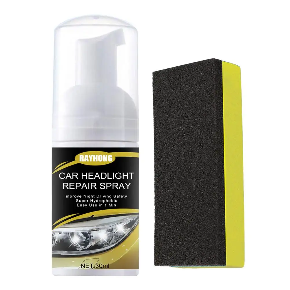 Headlight Polish Car Headlight Repair Polish Spray Kit Vehicle Headlamp Cleaning Spray Eliminate Headlamp Turbidity Cleaner
Headlight Polish Car Headlight Repair Polish Spray Kit Vehicle Headlamp Cleaning Spray Eliminate Headlamp Turbidity Cleaner