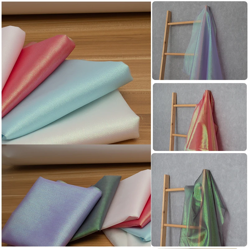 Colorful Shiny Gauze Colors changing Piece Sheer Crystal wedding decoration ransparent Organza Fabric Birthday Event home Party
Colorful Shiny Gauze Colors changing Piece Sheer Crystal wedding decoration ransparent Organza Fabric Birthday Event home Party