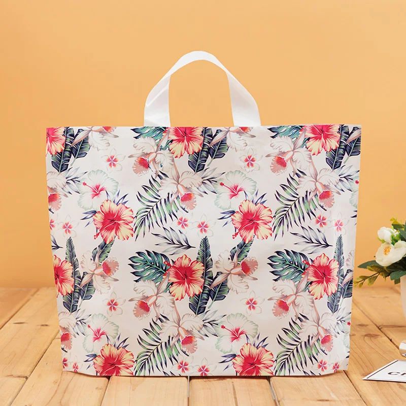 50pcs/lot Flower Plastic Gift Bag Large Shopping Handle Bags Birthday Party Decoration Favor Packaging Bags
50pcs/lot Flower Plastic Gift Bag Large Shopping Handle Bags Birthday Party Decoration Favor Packaging Bags