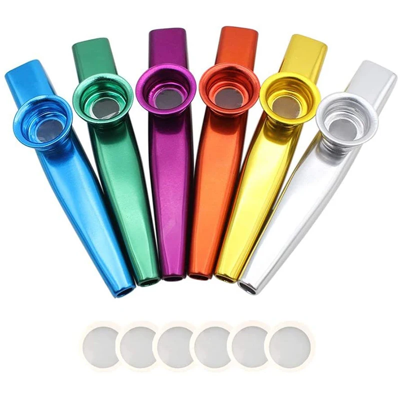 Metal Kazoo Flute Playing Instrument Companion Beginners Learn Simple and Small, Easy To Carry, Small Instrument Accompaniment
Metal Kazoo Flute Playing Instrument Companion Beginners Learn Simple and Small, Easy To Carry, Small Instrument Accompaniment