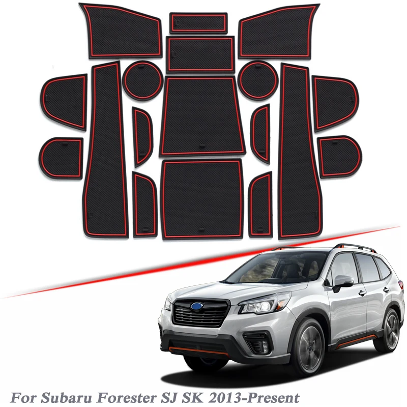 18pcs Car Styling For Subaru Forest SJ SK 2013-Present Latex Gate slot pad Interior Door Groove Mat Non-slip dust Mat Auto
18pcs Car Styling For Subaru Forest SJ SK 2013-Present Latex Gate slot pad Interior Door Groove Mat Non-slip dust Mat Auto