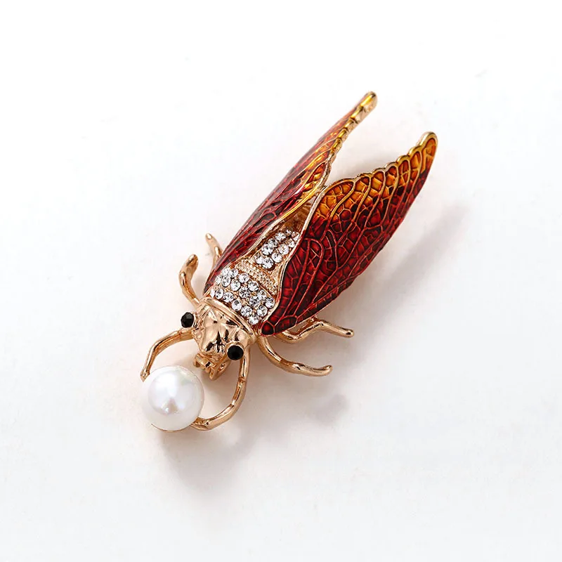 Handmade Oil Dripping Insects Blockbuster Golden Cicada Cardigan Jacket Zhizhi Brooch Unisex Accessories Fashion Brooch
Handmade Oil Dripping Insects Blockbuster Golden Cicada Cardigan Jacket Zhizhi Brooch Unisex Accessories Fashion Brooch