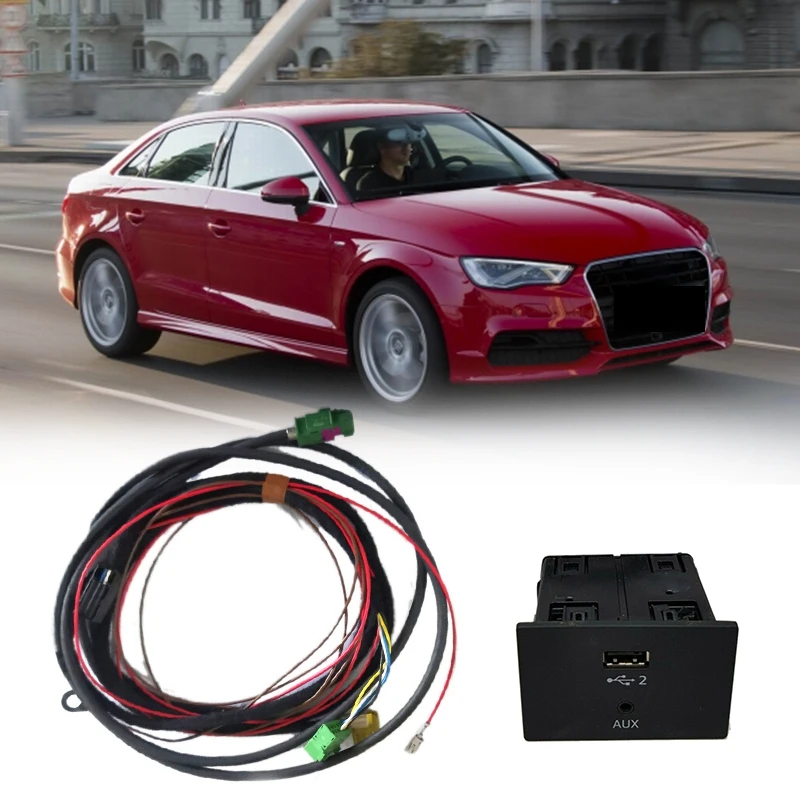 MIB 2 CarPlay MDI USB AUX Plug Socket Switch Button for- A3 8V Q2 2017-2019 8V0035708
MIB 2 CarPlay MDI USB AUX Plug Socket Switch Button for- A3 8V Q2 2017-2019 8V0035708