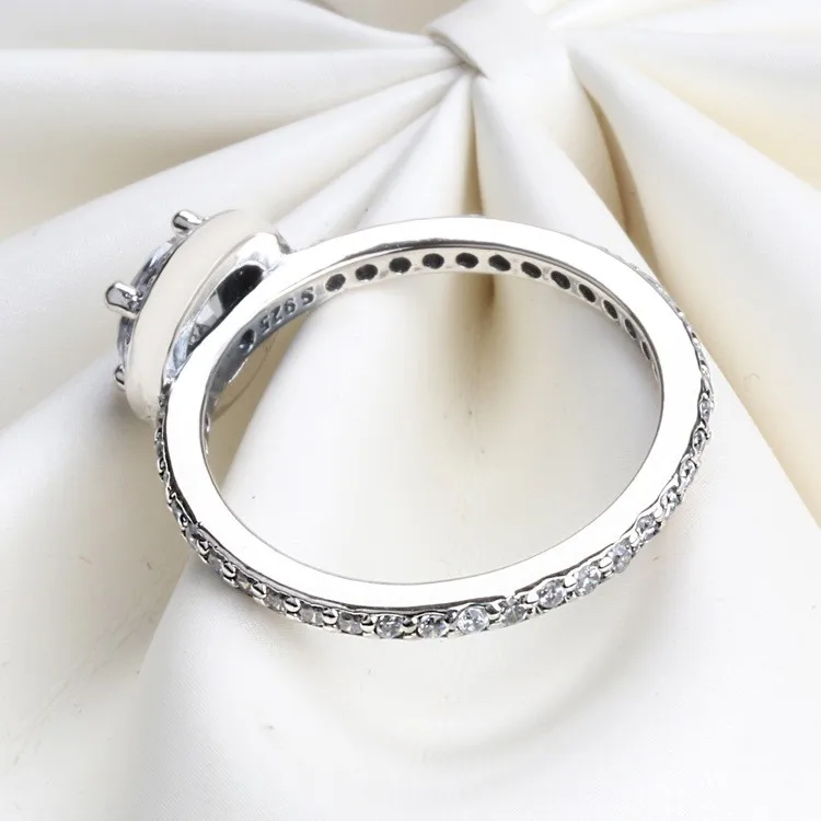 Original 925 Sterling Silver Pan Ring Large Shiny Crystal Cz Silver Pan Ring For Women Wedding Party Gift Fashion Jewelry
Original 925 Sterling Silver Pan Ring Large Shiny Crystal Cz Silver Pan Ring For Women Wedding Party Gift Fashion Jewelry