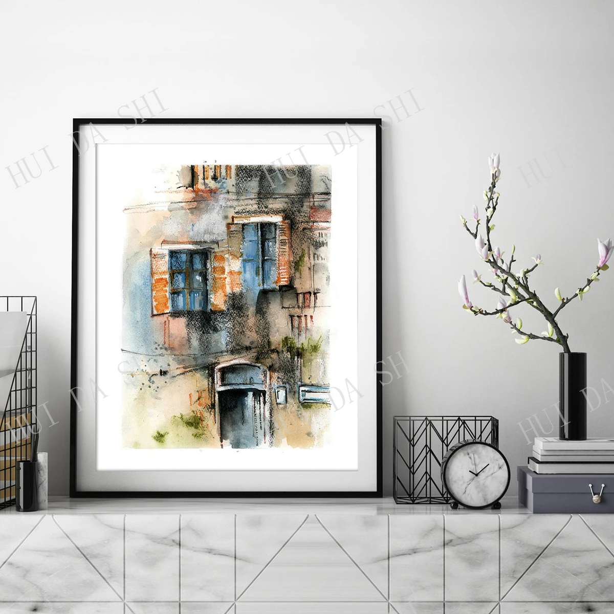 Architecture Painting Art Print, Door and Windows Rustic Wall Architecture Watercolor Print, Italian House Travel Wall Art
Architecture Painting Art Print, Door and Windows Rustic Wall Architecture Watercolor Print, Italian House Travel Wall Art
