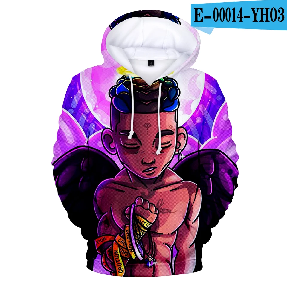 2020 Fashion Design 3D Hoodies Men/Women Rapper XxxTentacion Sweatshirts Hoodie Revenge Kill Hipster Lovers Funny Clothing
2020 Fashion Design 3D Hoodies Men/Women Rapper XxxTentacion Sweatshirts Hoodie Revenge Kill Hipster Lovers Funny Clothing