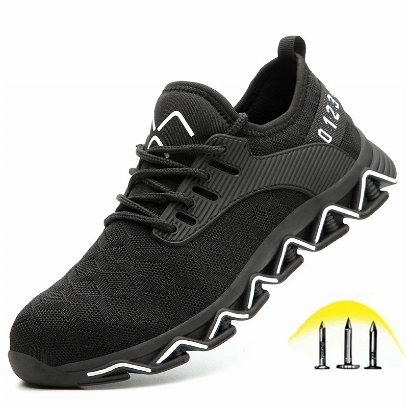 Men Steel Toe Safety Shoes Lightweight Breathable Work Shoes Soft Comfortable Puncture-Proof Boots Immortal Indestructible Shoes
Men Steel Toe Safety Shoes Lightweight Breathable Work Shoes Soft Comfortable Puncture-Proof Boots Immortal Indestructible Shoes