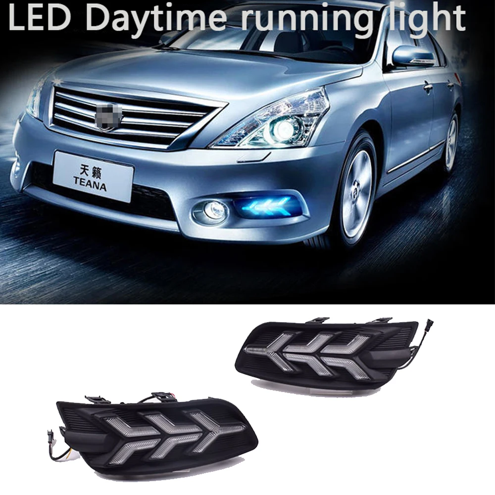 ECAHAYAKU 1 пара автомобиля светодиодный DRL Дневной светильник для Nissan Altima 2011 2012 с желтым сигналом поворота светильник синий бега в темное время ...
ECAHAYAKU 1 пара автомобиля светодиодный DRL Дневной светильник для Nissan Altima 2011 2012 с желтым сигналом поворота светильник синий бега в темное время ...