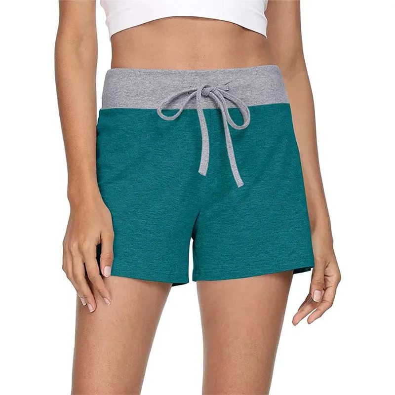 Summer Fashion Sports Shorts For Women Elastic Waist Drawstring Patchwork Female Casual Jogging Sweatwear Short
Summer Fashion Sports Shorts For Women Elastic Waist Drawstring Patchwork Female Casual Jogging Sweatwear Short