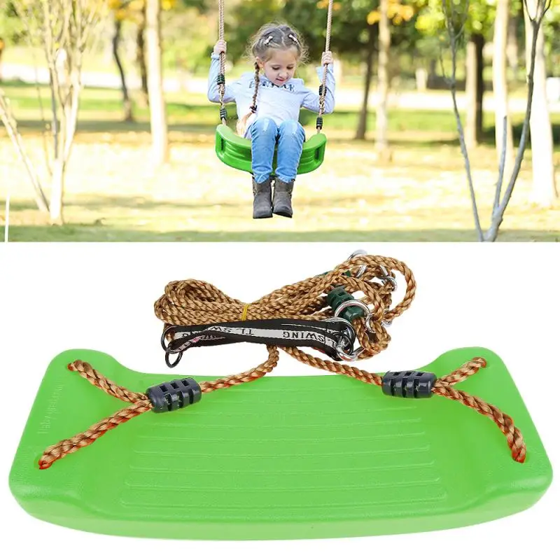 Flying Toy Garden Swing Kids Hanging Seat Toys Height Adjustable Ropes Indoor Outdoor Toys Rainbow Curved Board Swing Chair HWC
Flying Toy Garden Swing Kids Hanging Seat Toys Height Adjustable Ropes Indoor Outdoor Toys Rainbow Curved Board Swing Chair HWC