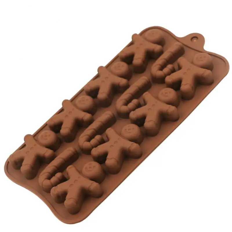 

Силиконовая форма для шоколада, антипригарная форма для торта, 3D формы «сделай сам» для желе, конфет, имбиря, льда, многоразовые Инструменты для выпечки