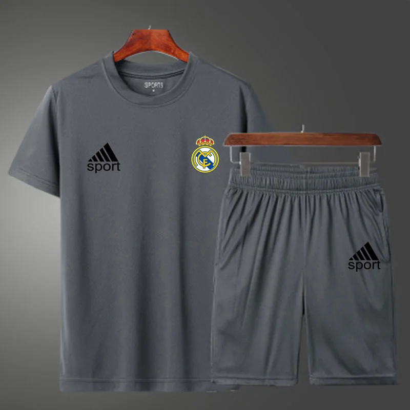 Football Jerseys for Men Soccer Jersey Tracksuit Short Sleeve Football Training Suit Summer T Shirt + Shorts Sports 2 Piece Set
Football Jerseys for Men Soccer Jersey Tracksuit Short Sleeve Football Training Suit Summer T Shirt + Shorts Sports 2 Piece Set