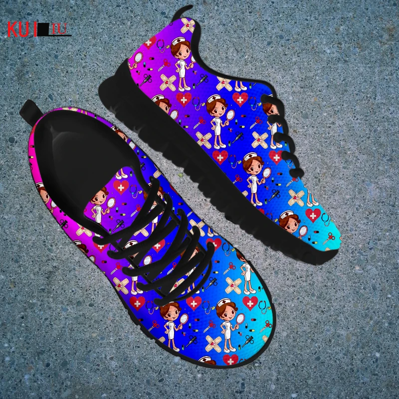 Кроссовки KUILIU женские градиентные, повседневная обувь для медсестер, на шнуровке, плоская подошва, дышащие сетчатые кроссовки с пользовате...
Кроссовки KUILIU женские градиентные, повседневная обувь для медсестер, на шнуровке, плоская подошва, дышащие сетчатые кроссовки с пользовате...