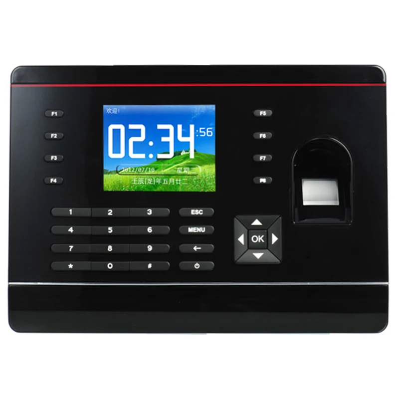 A-C061 2.8 Inch TFT Biometric Fingerprint Time Attendance Recorder Fingerprint ID Card Attendance Machine with Network U Disk
A-C061 2.8 Inch TFT Biometric Fingerprint Time Attendance Recorder Fingerprint ID Card Attendance Machine with Network U Disk