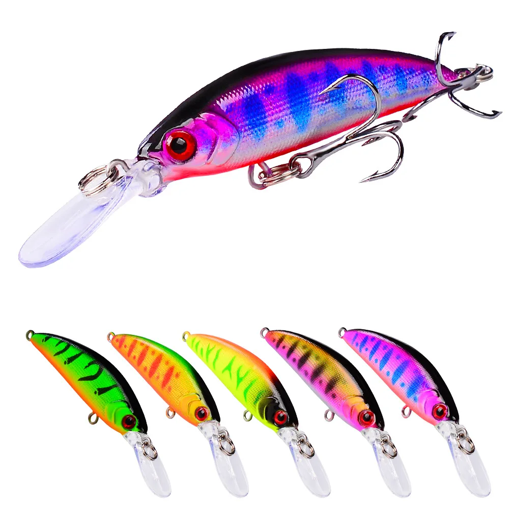 Minnow 70mm 6g Longmouth Lure Bait Sea Fishing Lures 3d Eyes Plastic Hard Jerkbait Fish Popper Lure 8# Hooks With 9 Color
Minnow 70mm 6g Longmouth Lure Bait Sea Fishing Lures 3d Eyes Plastic Hard Jerkbait Fish Popper Lure 8# Hooks With 9 Color