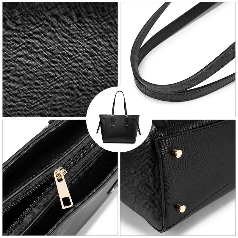 Realer bag set women handbag crossbody shoulder bag female purse luxury designer PU leather for ladies Totes large capacity 
Realer bag set women handbag crossbody shoulder bag female purse luxury designer PU leather for ladies Totes large capacity