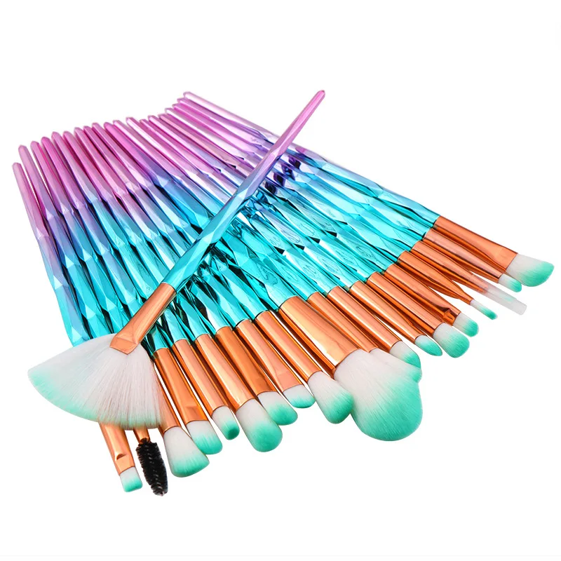20pcs/set Diamond Makeup Brushes New Eyebrow Brush Unicorn Eye Shadow Brush Facial Beauty Tools Cosmetics Accessories Kits
20pcs/set Diamond Makeup Brushes New Eyebrow Brush Unicorn Eye Shadow Brush Facial Beauty Tools Cosmetics Accessories Kits