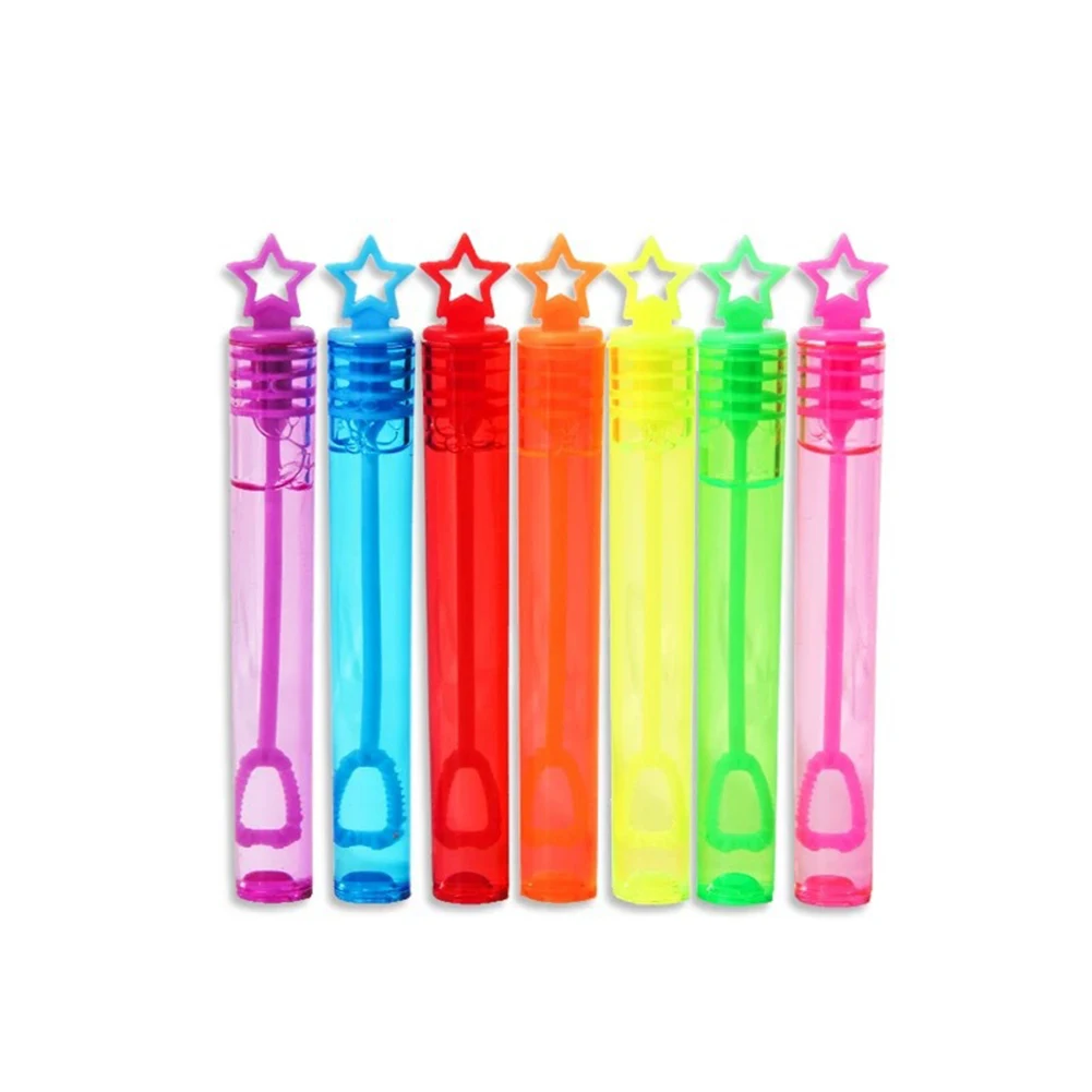 24pcs Empty Wand Tube DIY Bubble Maker Soap Water Bottles Compact and Portable Funny Children Toys for Party Wedding Decoration
24pcs Empty Wand Tube DIY Bubble Maker Soap Water Bottles Compact and Portable Funny Children Toys for Party Wedding Decoration
