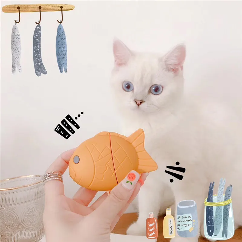For Airpods 1/2 Case,Cute Taiyaki Fish Case For Airpods Case Soft Silicone Earphone Headphone Cover For Apple Airpods Case
For Airpods 1/2 Case,Cute Taiyaki Fish Case For Airpods Case Soft Silicone Earphone Headphone Cover For Apple Airpods Case