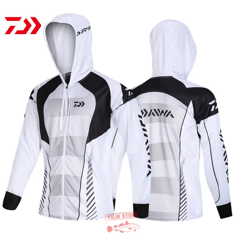 2021 New Daiwa Fishing Clothing Quick-Drying Sun Protection Hooded Fishing Shirts Anti-UV Long Sleeve Fishing Clothes
2021 New Daiwa Fishing Clothing Quick-Drying Sun Protection Hooded Fishing Shirts Anti-UV Long Sleeve Fishing Clothes